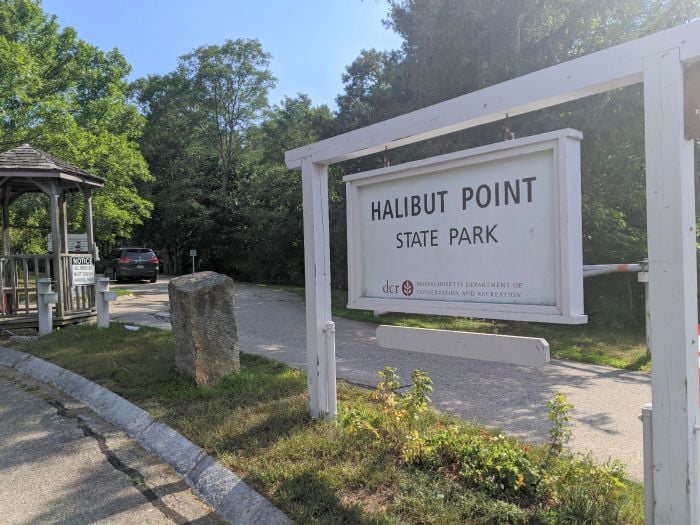 Halibut Point State Park in Rockport, MA