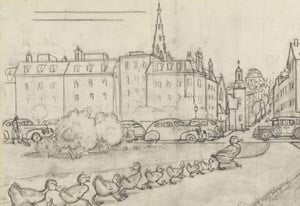 Make Way for Ducklings Exhibit
