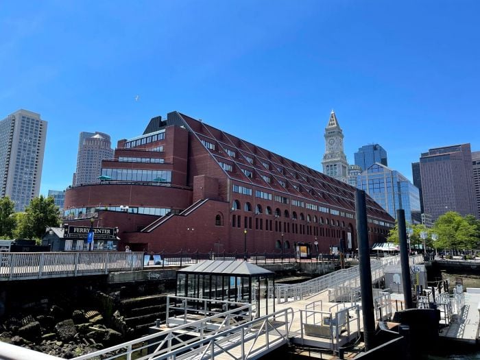 Boston Harbor Island Ferry Dock A2 Views