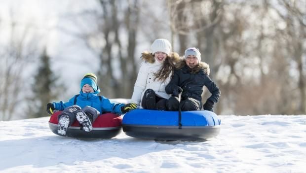 snow tubing near boston