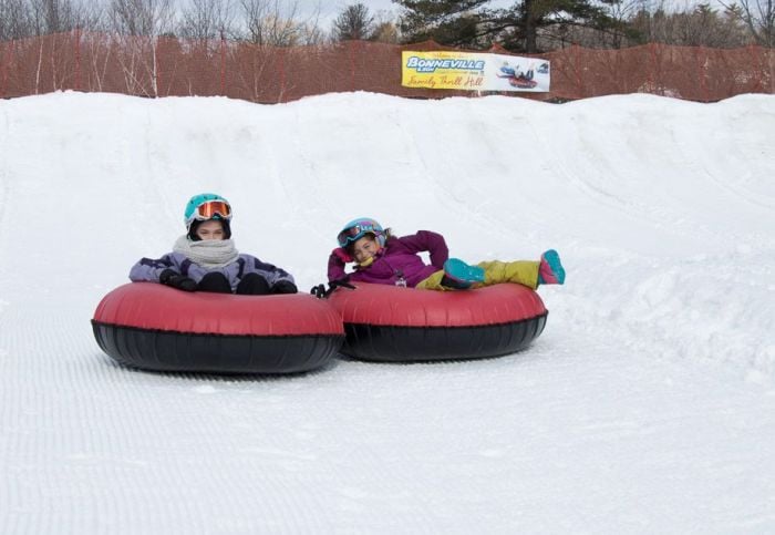 snow tubing near boston