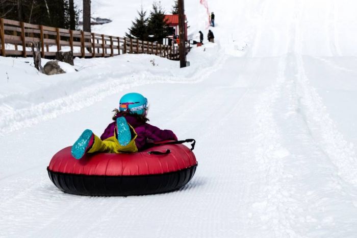 snow tubing near boston