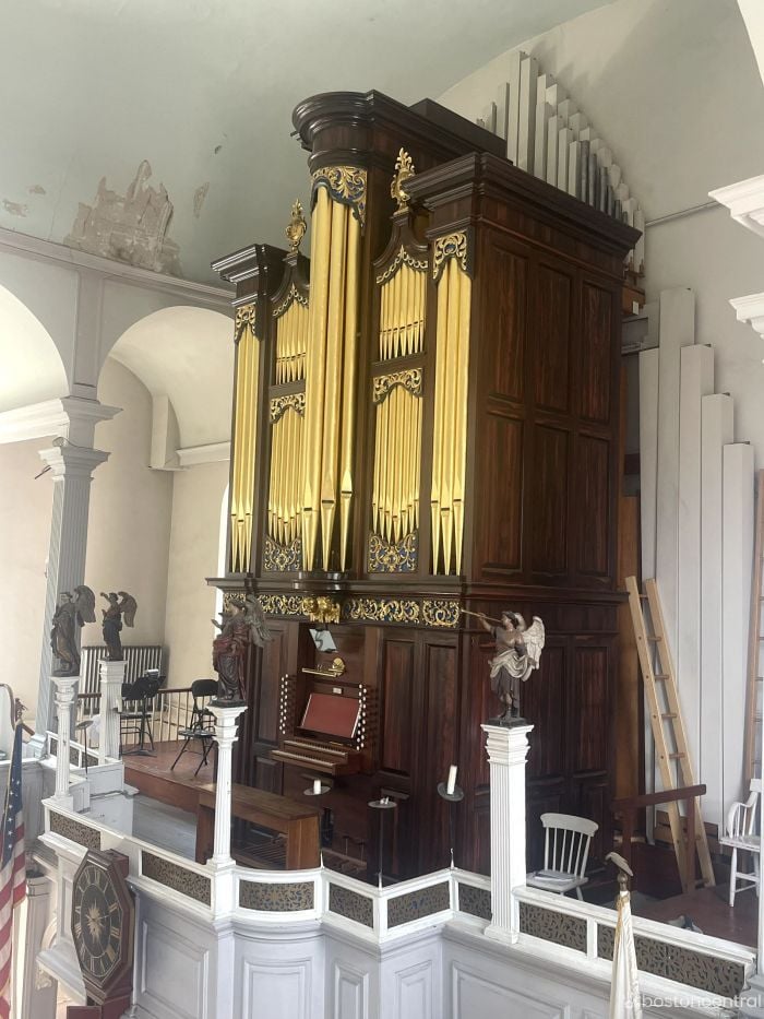 boston old north church gallery organ