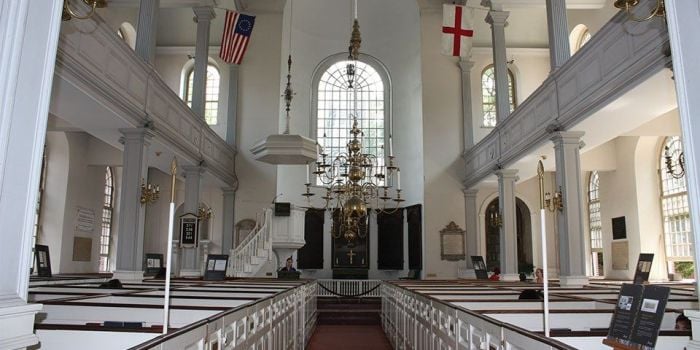 boston old north church nave