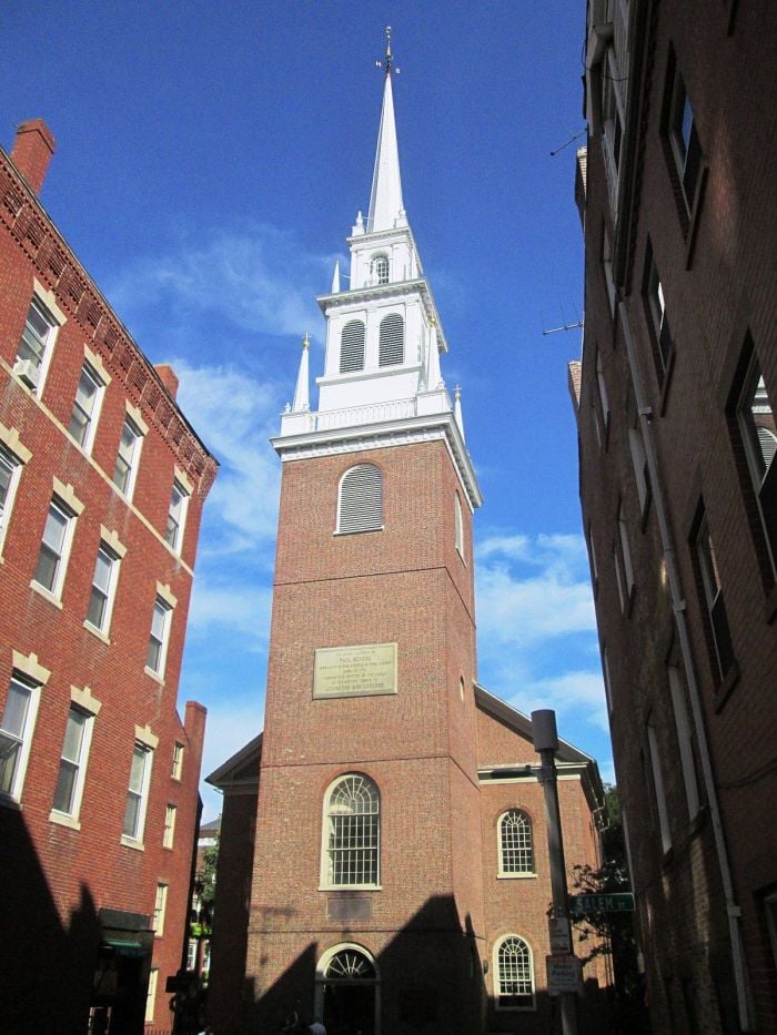 boston old north church extrerior