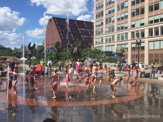 Rings Fountain Boston Free