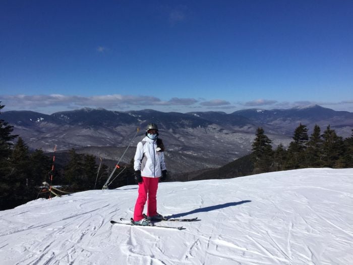 skiing near boston february