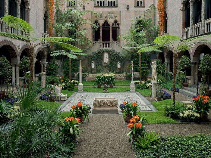 Isabella Stewart Gardner Museum Courtyard Boston