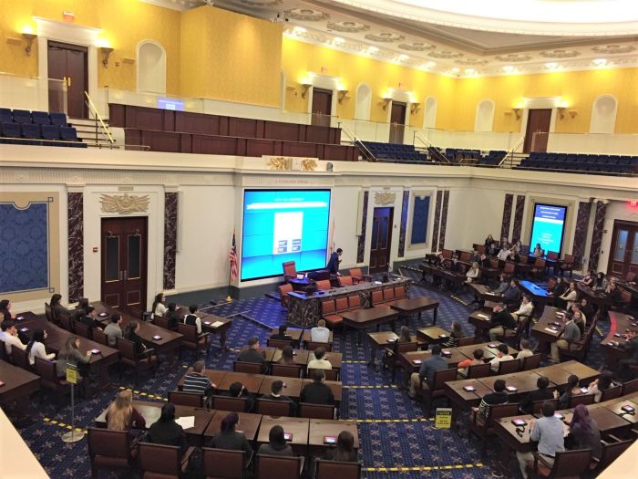 Visiting the Edward M Kennedy Institute for the United States Senate