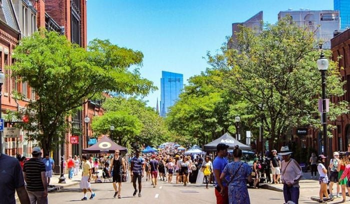 Open Newbury Street Boston July Events Calendar