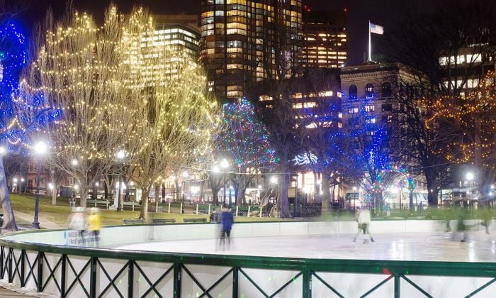 Boston Ice Skating Young Adults