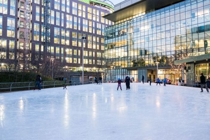 boston ice skating rinks kendall square
