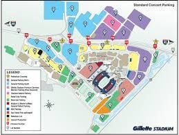 stadium gillette uber