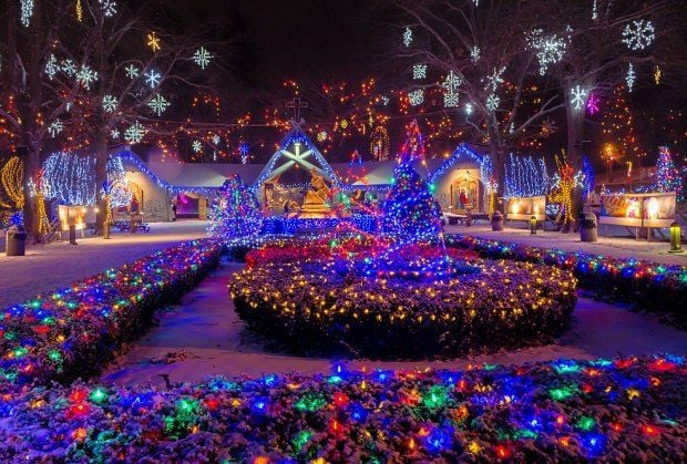 Boston Holiday Lights La Salette