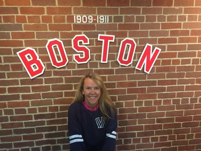 Stacey Sao at Fenway Park Boston