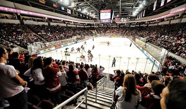 agganis arena boston university hockey