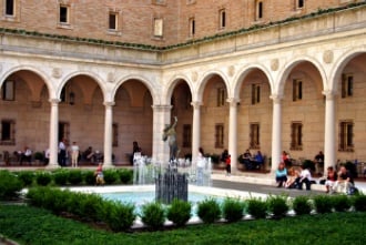 boston public library - central branch photo