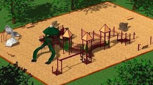 concord playground spray fountain photo
