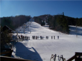 bousquets ski tubing mountain photo