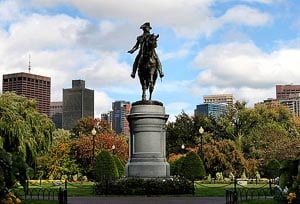 boston public garden photo