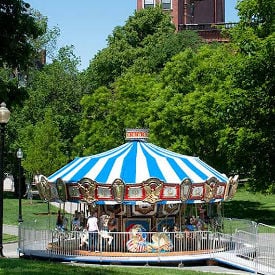 boston common carousel photo