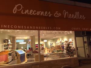 pinecones needles - permanently closed photo