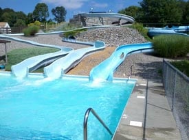 breezy picnic waterslides photo