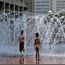 splash fountain at christian science plaza small photo