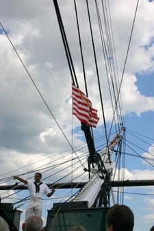 uss constitution 'old ironsides' photo