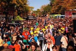 annual oktoberfest  honk festival harvard square photo