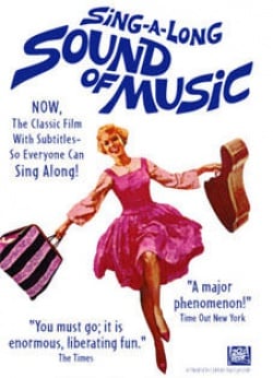 sing-along sound of music photo