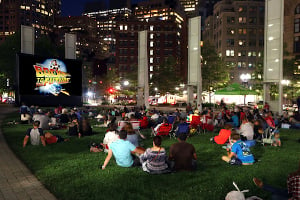 mayor's summer movie nights in the parks photo