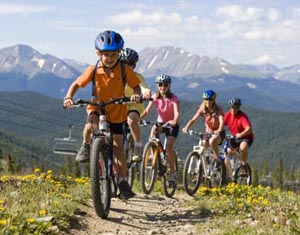 kids mountain biking