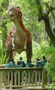zoorassic park at franklin park zoo photo