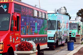 the boston food truck festival at the umass boston campus photo