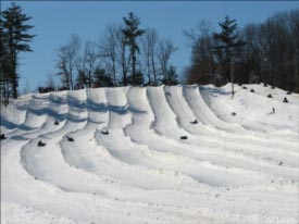 snow tubing at new england sports park photo