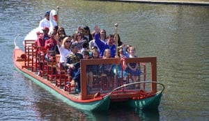 opening day for swan boats 2024 photo