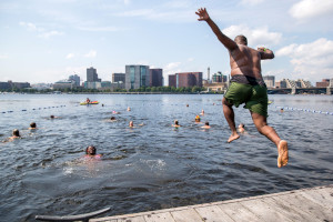 city splash - charles river community swim day photo