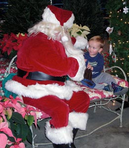 visit with santa at verrill farm photo