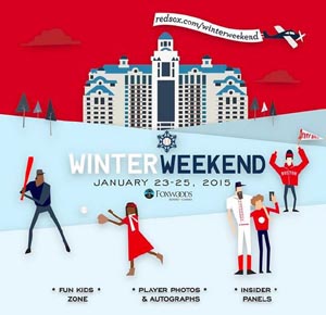 boston red sox invite fans to baseball winter week photo
