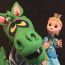 sir george and the dragon at puppet showplace small photo