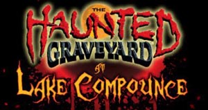 the haunted graveyard at lake compounce photo