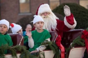 56th annual maynard christmas  holiday parade with santa photo