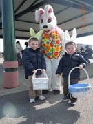 easter egg hunt at pope john paul ii park photo