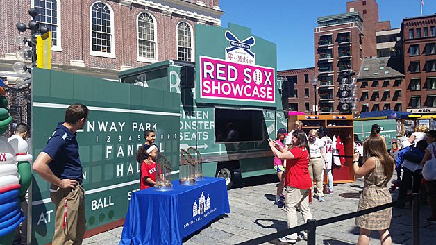red sox showcase at faneuil hall photo