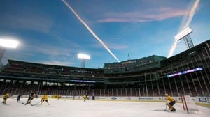 frozen fenway hockey 2023 photo