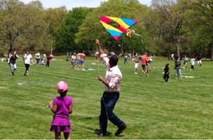 franklin park kite bike festival 2023 - cancelled due to rain photo
