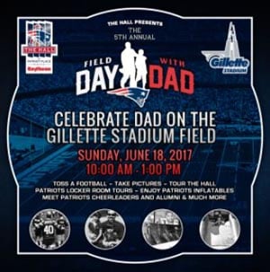 sold out field day with dad at gillette stadium photo