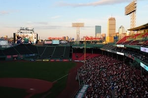 red sox invite fans to movie night at fenway park photo