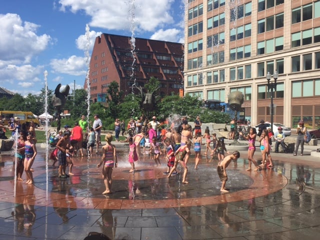 guide to boston spray parks  wading pools photo